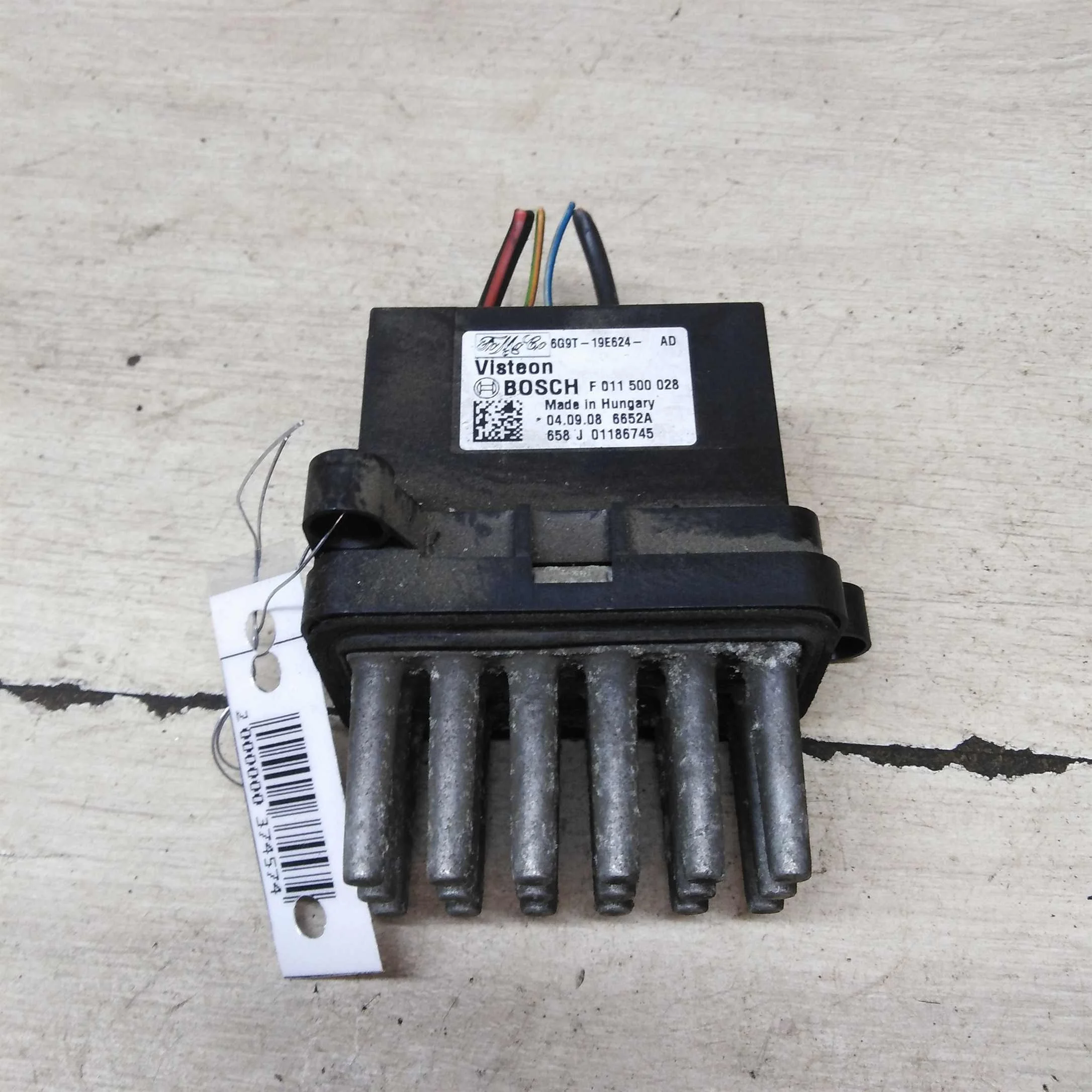 Сопротивление печки резистор 1.6i SIDA Ford Focus 2 рестайлинг (арт. 65360)