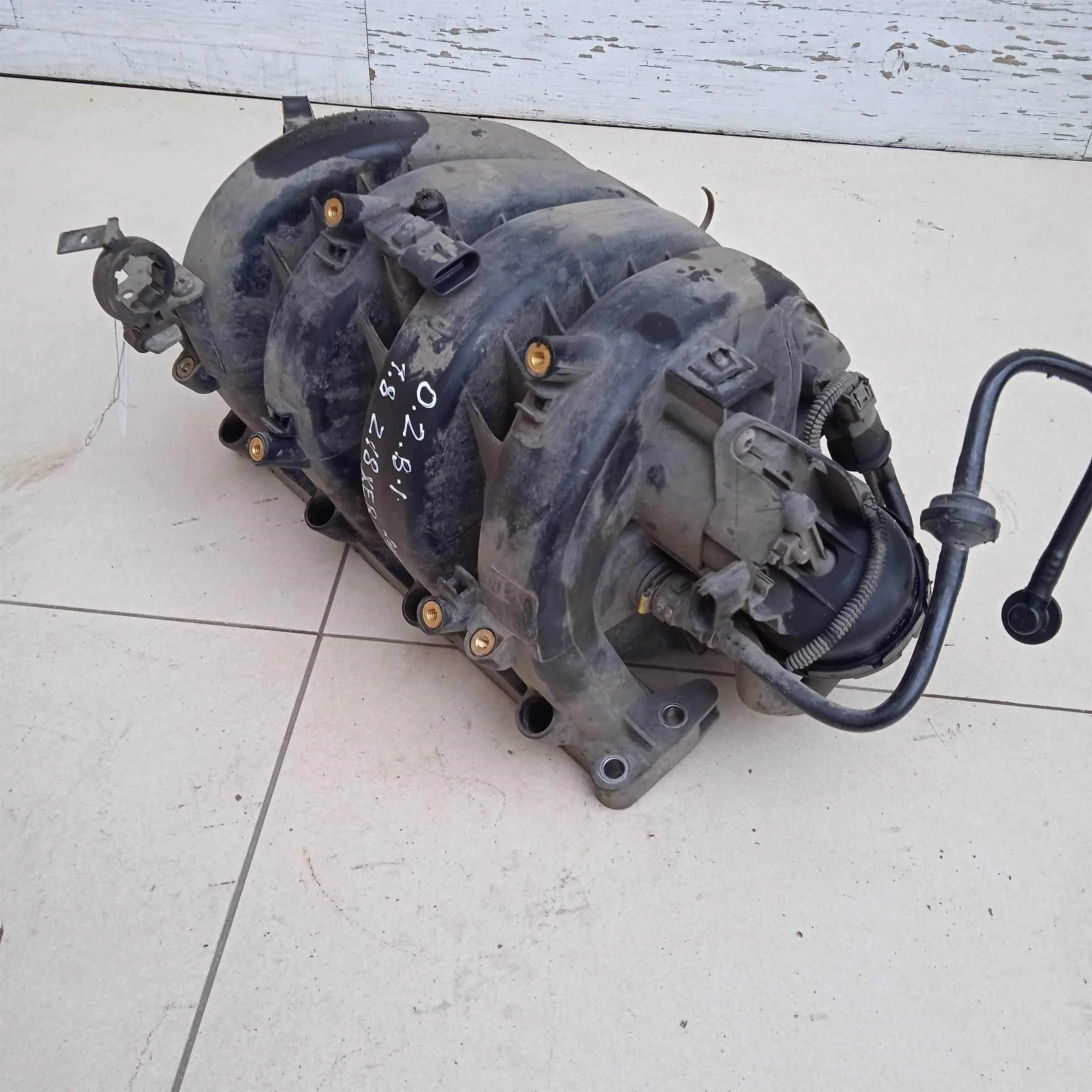 Коллектор впускной Opel Zafira B 1.8i Z18XER (арт. 66142)