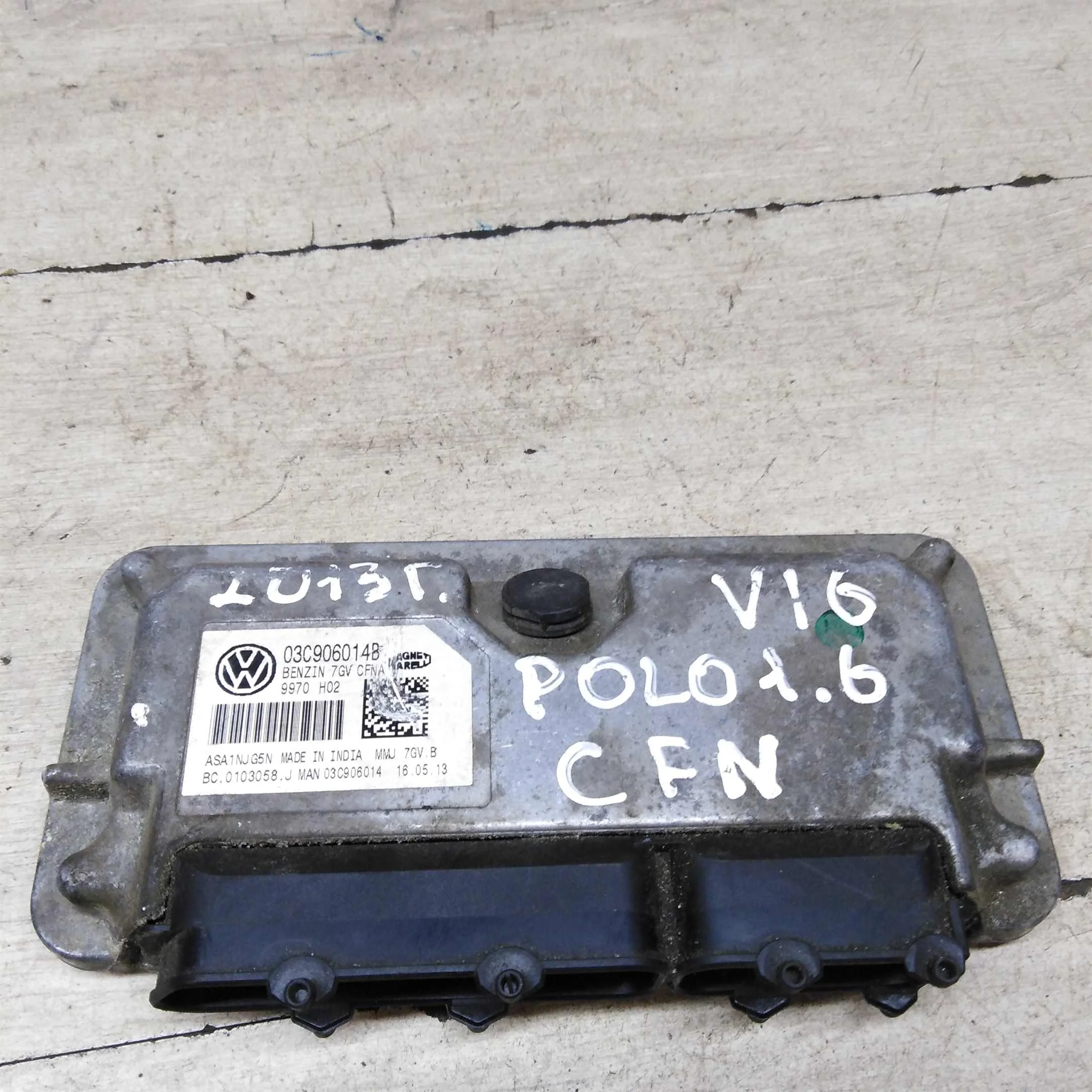 ЭБУ двигателя Volkswagen polo 5 седан  03c906014b (арт. 66721)