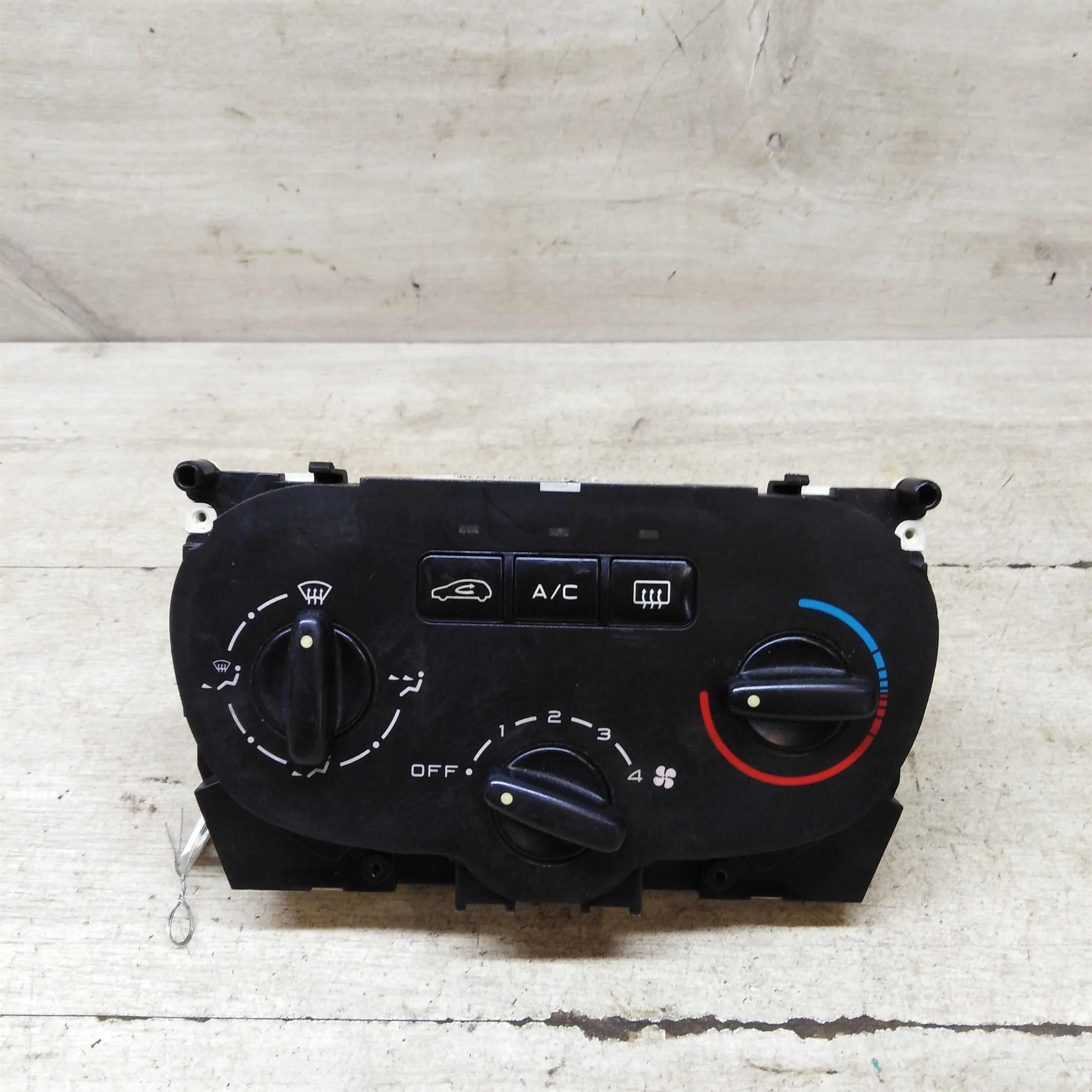 Блок управления печкой и кондиционером Peugeot 307 дорестайлинг (арт. 71563)