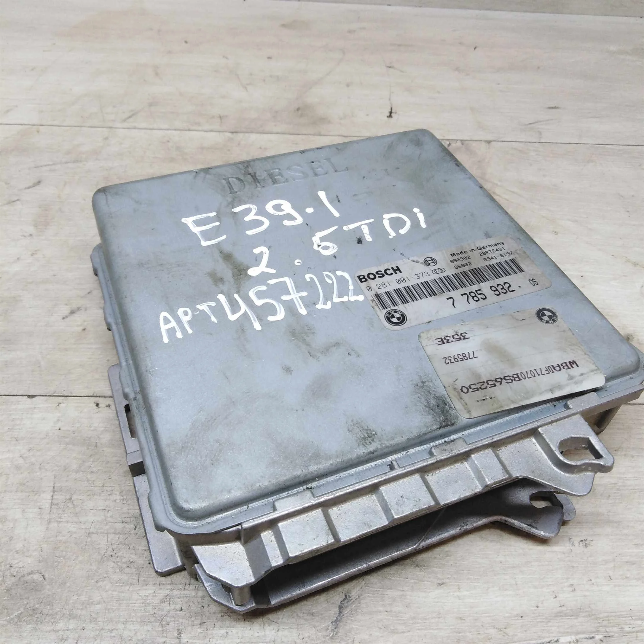 Блок управления двигателем BMW E39 2.5 TDI   (арт. 72394)