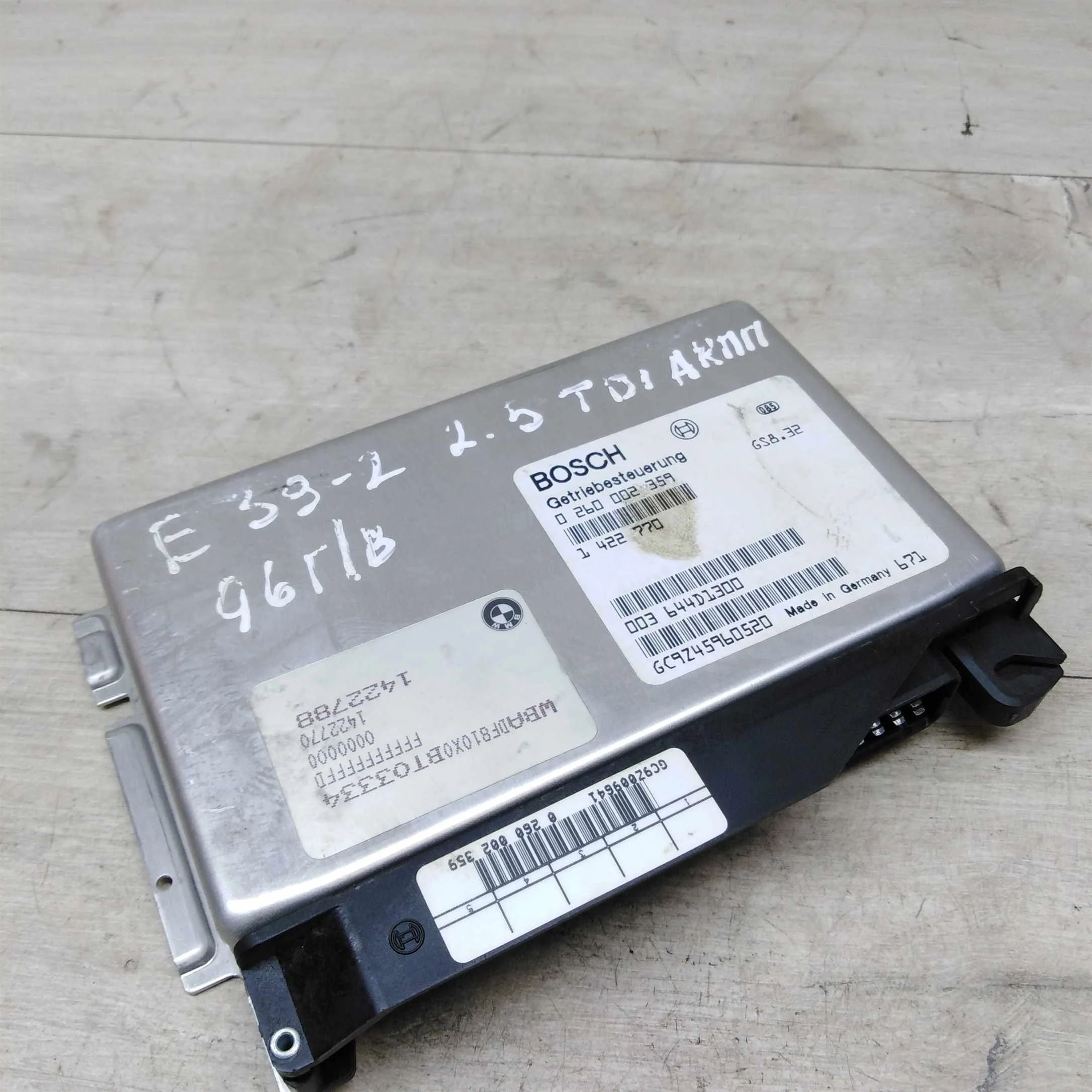 Блок управления АКПП BMW E39 2.5 TDI 0260002359 1422770   (арт. 72395)