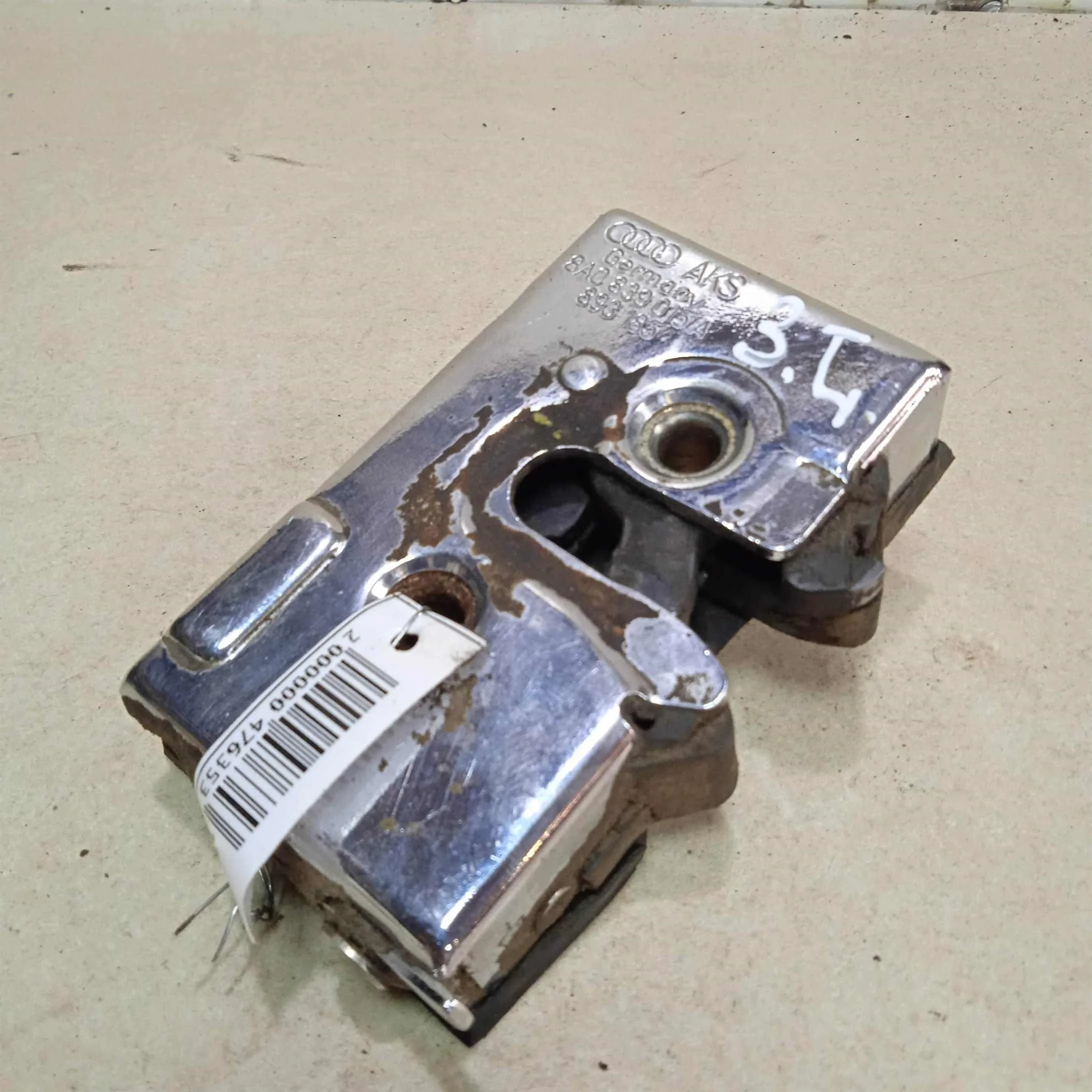 Замок двери задний левый Audi 80 B4, Audi 80 B3 (арт. 74616)