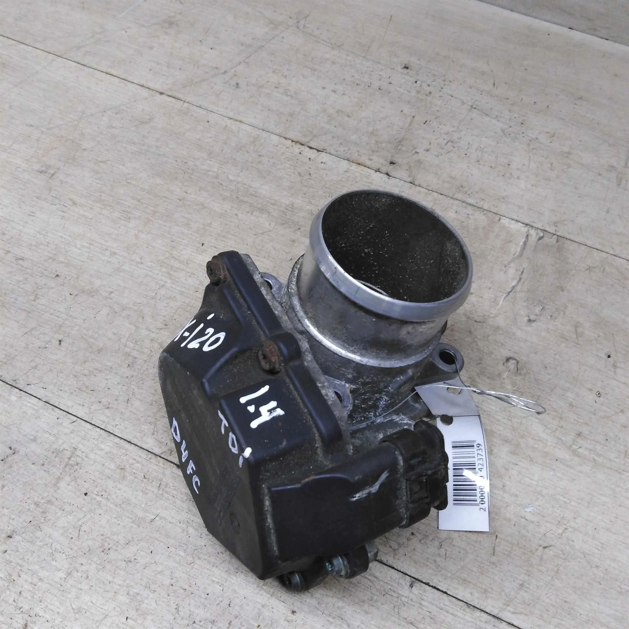 Дроссельная заслонка 1.4 CRDi D4FC Hyundai i30 Hyundai solaris Hyundai i20  (арт. 80227)