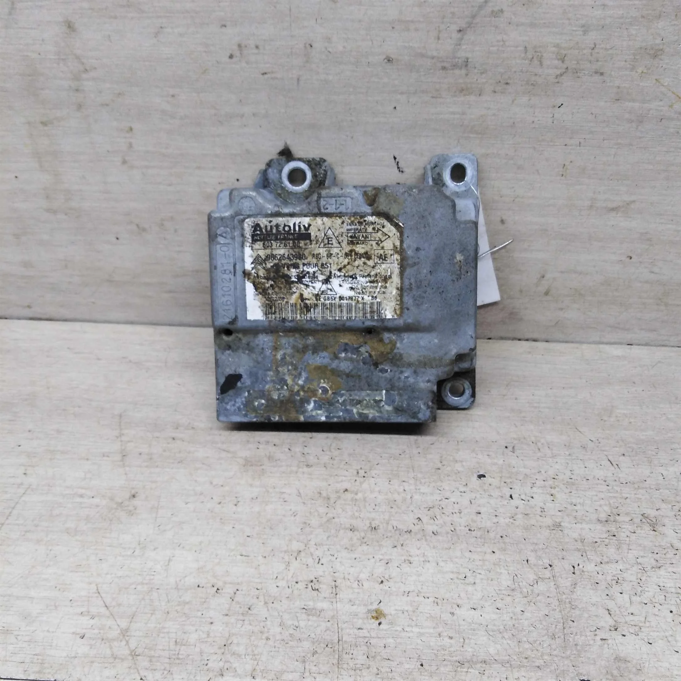 Блок управления Airbag Citroen C4 I (арт. 86511)