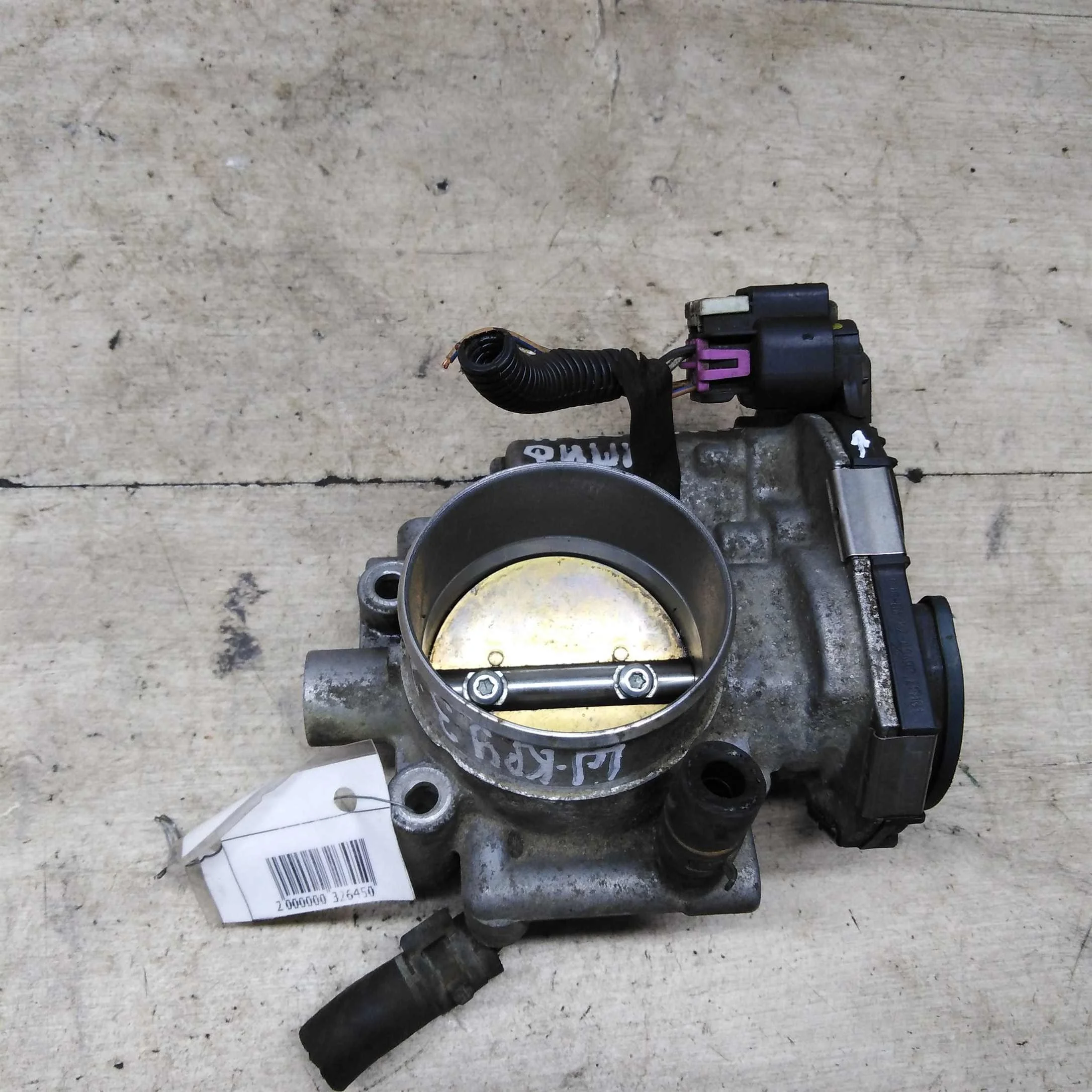 Дроссельная заслонка 1.6i Chevrolet Cruze дефект (арт. 89053)