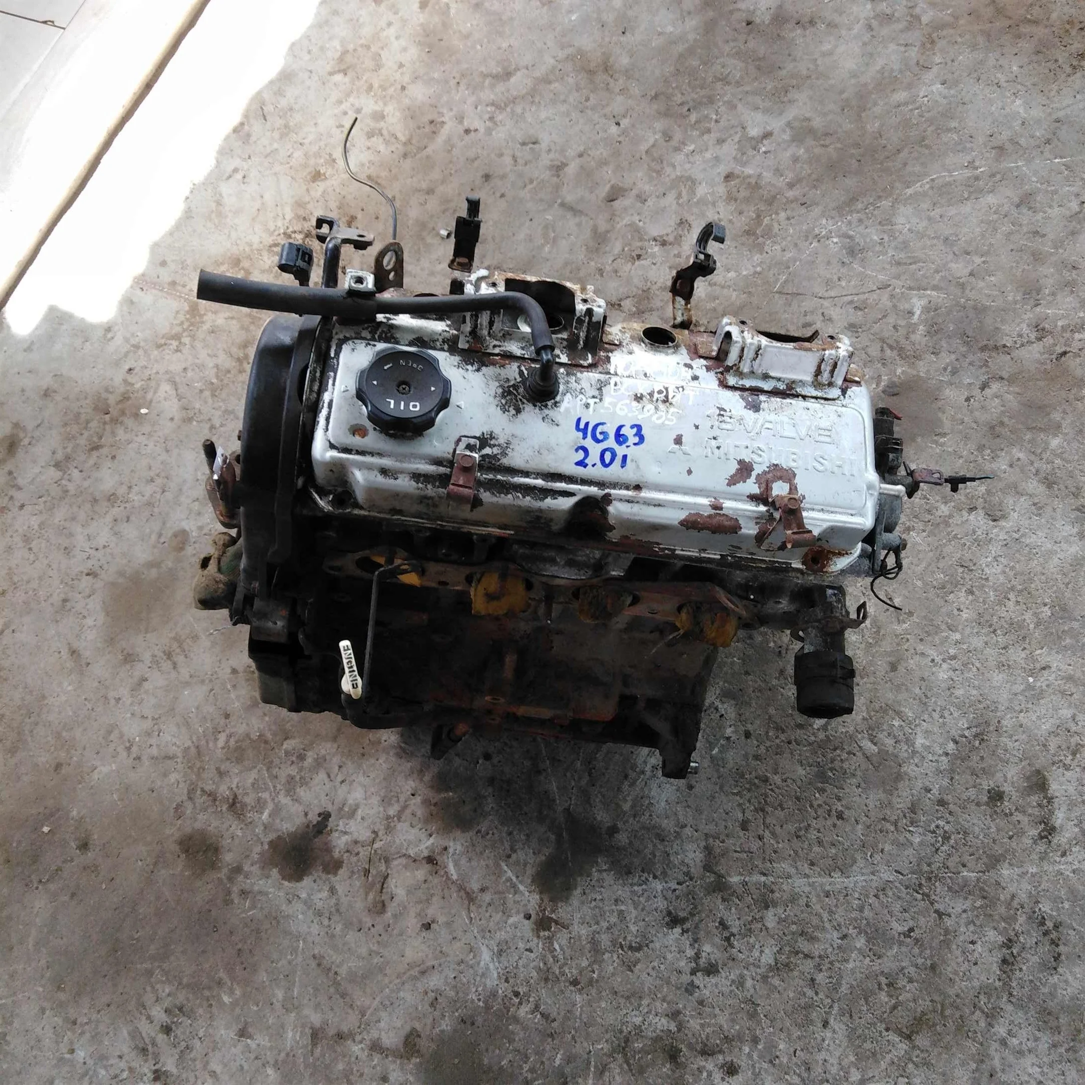 Двигатель 2.0i Mitsubishi Space Wagon III  (арт. 89318)