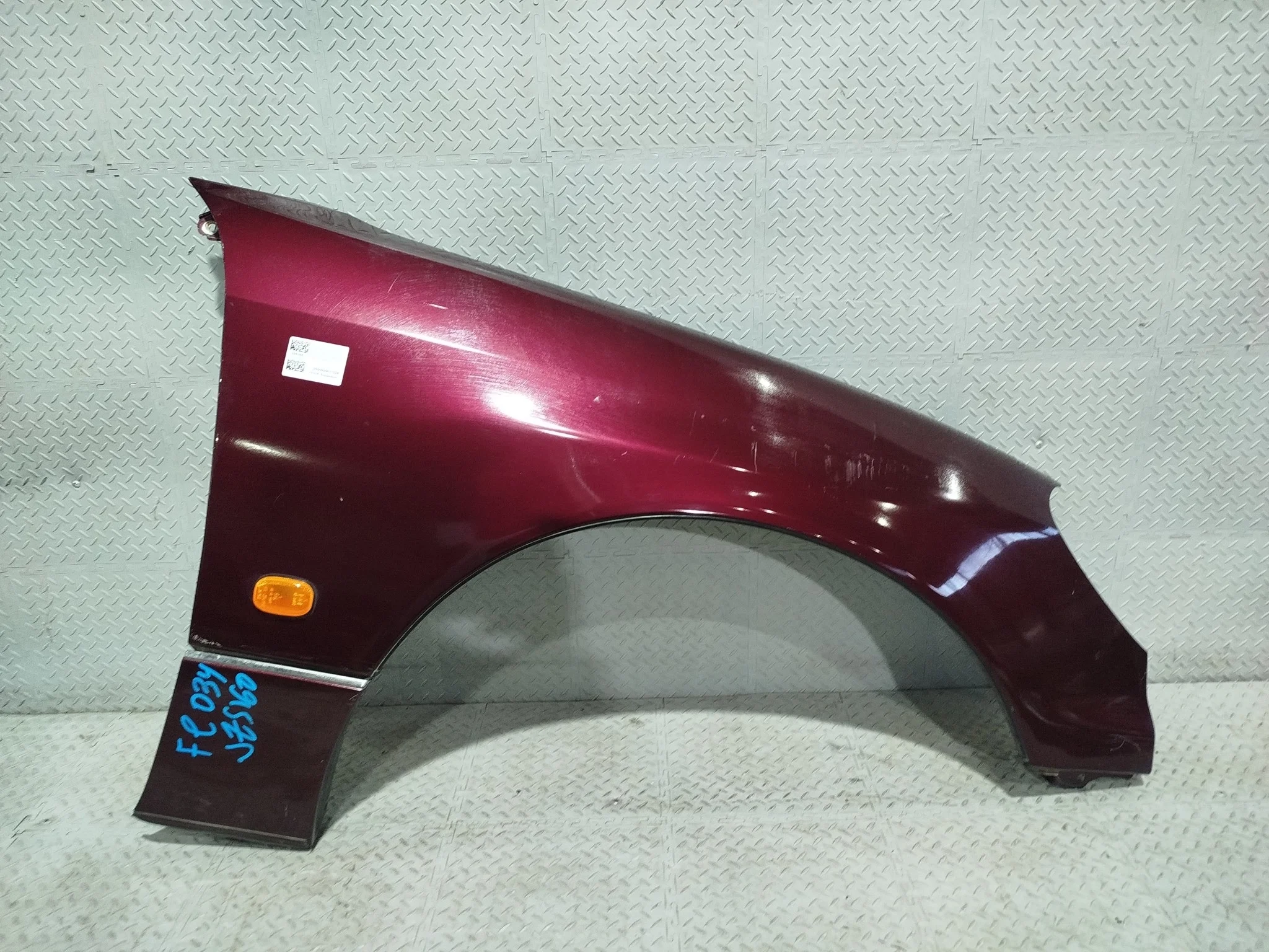 КРЫЛО TOYOTA LEXUS ARISTO GS300 GS400 GS430 JZS160 JZS161 UZS160 UZS161 538013F280 ПЕРЕДНЕЕ ПРАВОЕ бордовый, 3P2 FE034