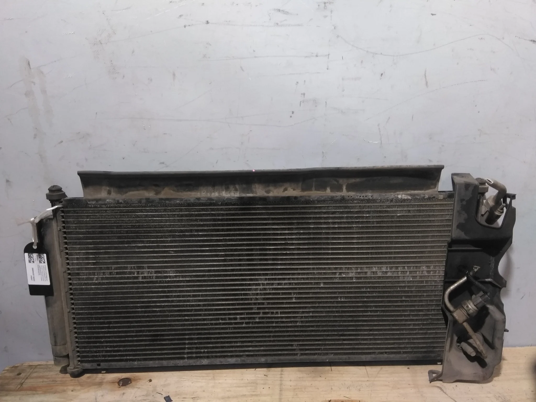 РАДИАТОР КОНДИЦИОНЕРА HONDA FIT JAZZ GD1 GD2 GD3 GD4 ШИРОКИЙ 80110SAA013 2 МОДЕЛЬ FE037