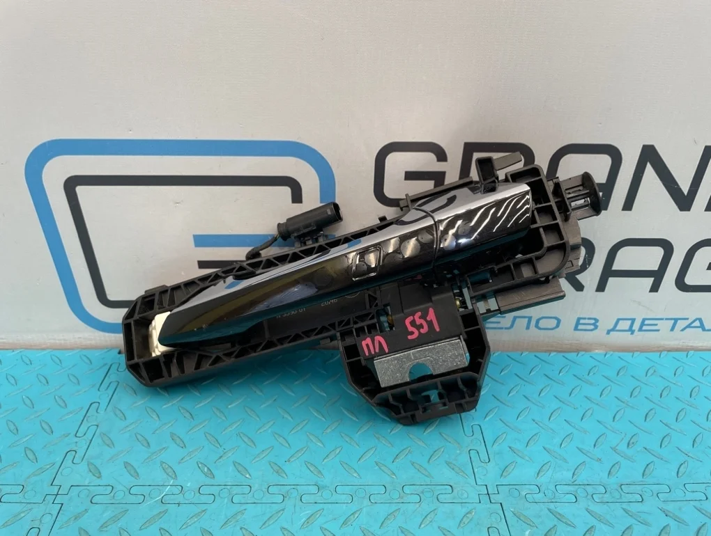 Ручка двери наружная Mercedes-Benz Ml-Class 2012 A2047602534 W166 642.826 3.0, передняя левая