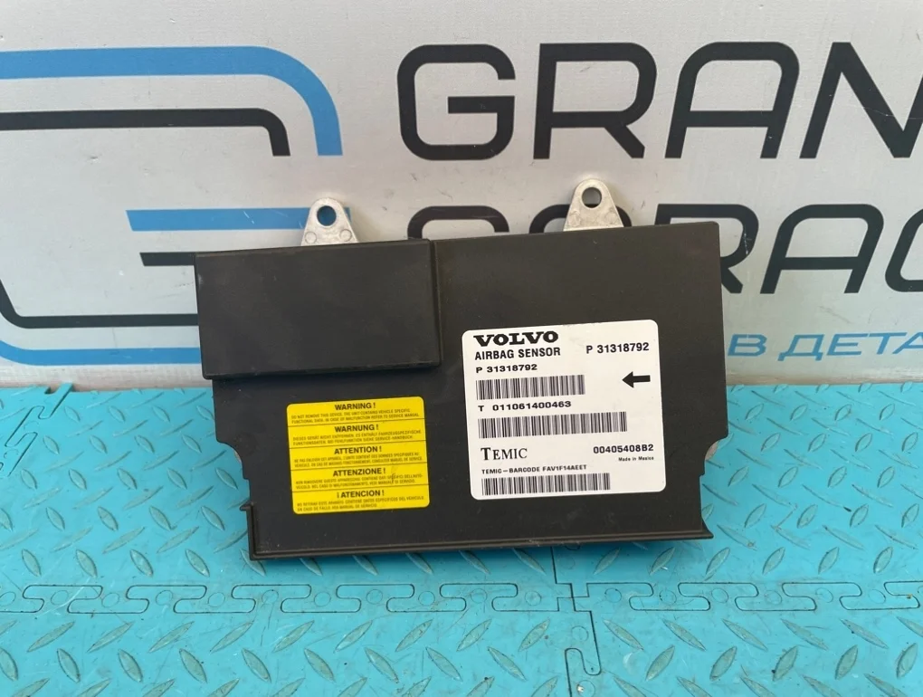 Блок Air Bag Volvo Xc60 2012 31318792 DZ B4204T7 2.0