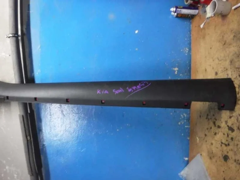 Накладка на порог (наружная) Kia Soul