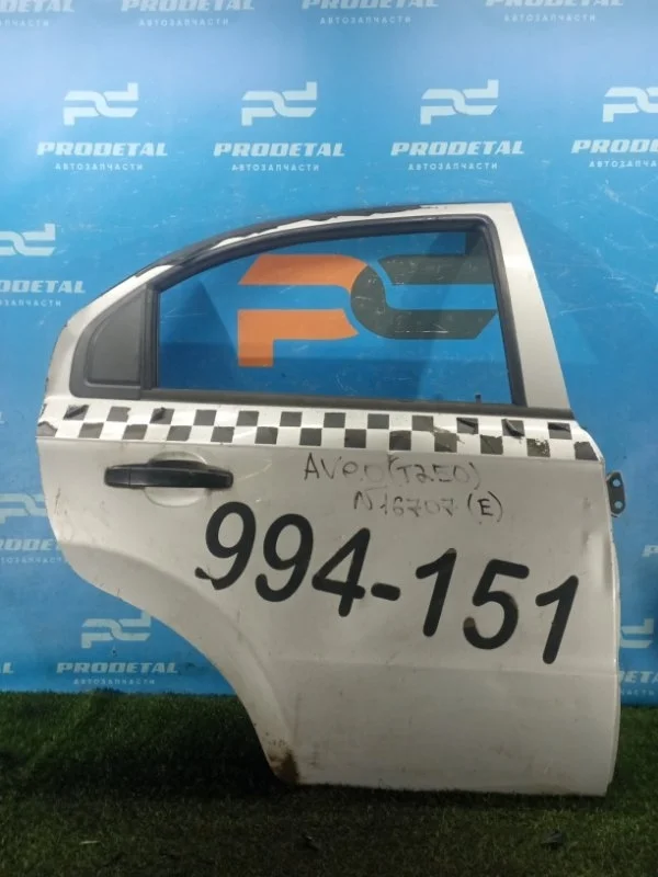 Дверь задняя правая Chevrolet Aveo T250 2005-2011