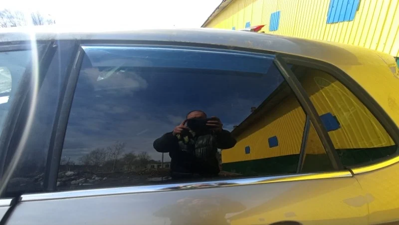 Стекло двери заднее левое Citroen C4 2 2011-2022