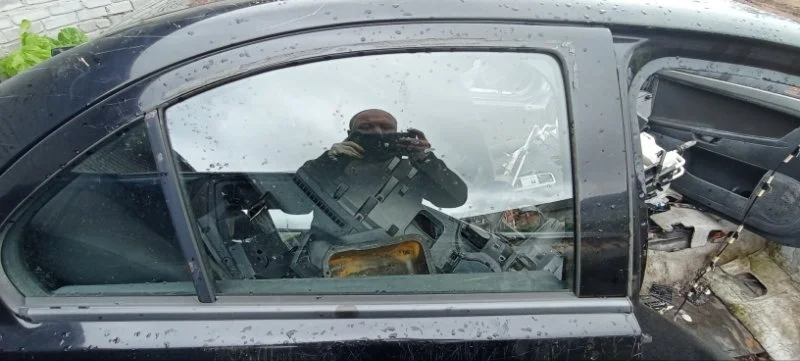 Стекло двери заднее правое Mitsubishi Lancer 10 CY