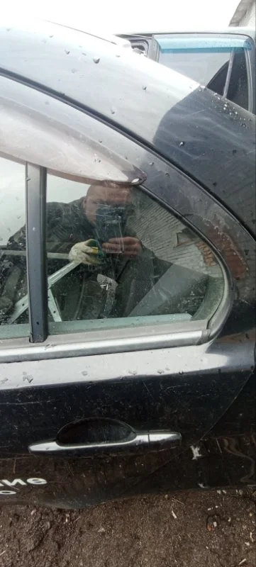 Форточка двери задняя левая Mitsubishi Lancer 10