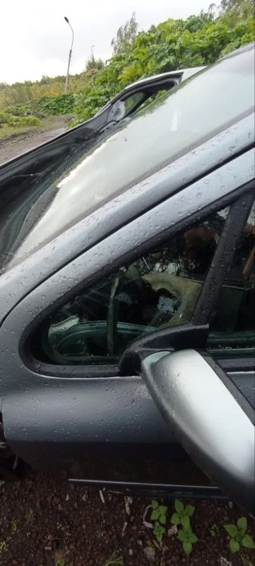 Форточка двери передняя левая Peugeot 307