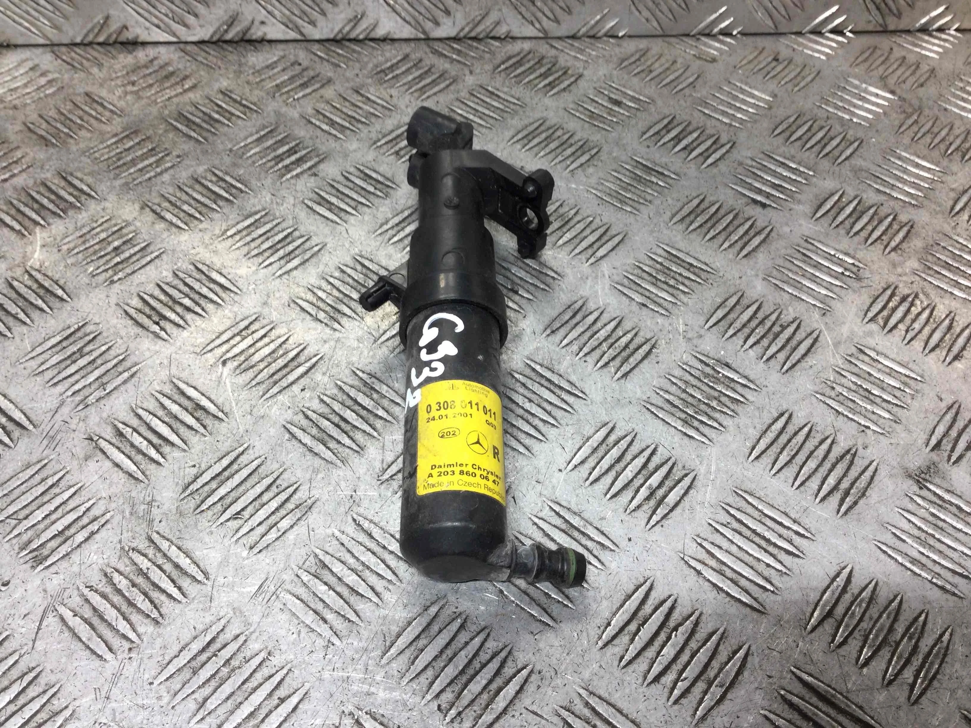 Форсунка омывателя фар Mercedes C-klasse W203/S203/CL203 [рестайлинг] (2004-2007) бензин 2.6  Автомат Седан