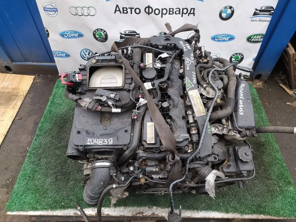 Двигатель 2,2 OM651 651911 MB W205 W212 W204 Япон