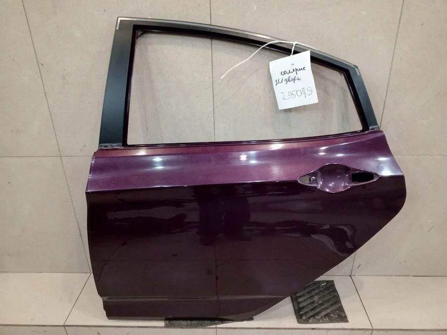Дверь задняя левая Hyundai Solaris