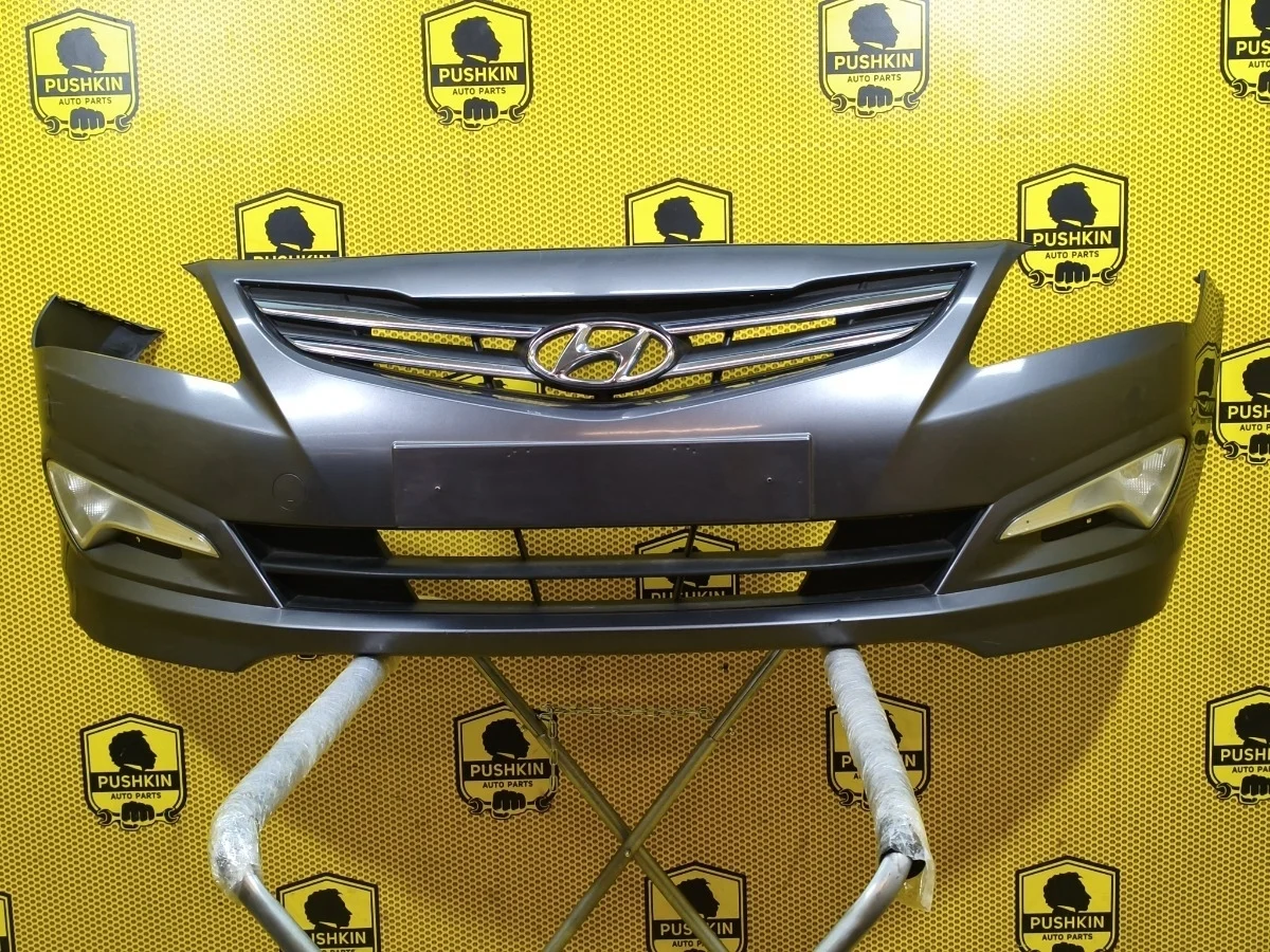 Бампер передний Hyundai Solaris