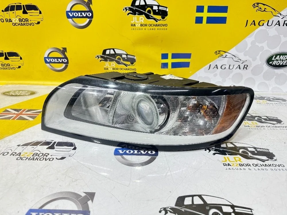 Фара левая галоген Volvo S40 2007-2012 рестайлинг V50 I рестайлинг (2007—2012) D4204T 2008