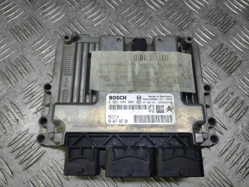 ЭБУ Peugeot 308 1.6