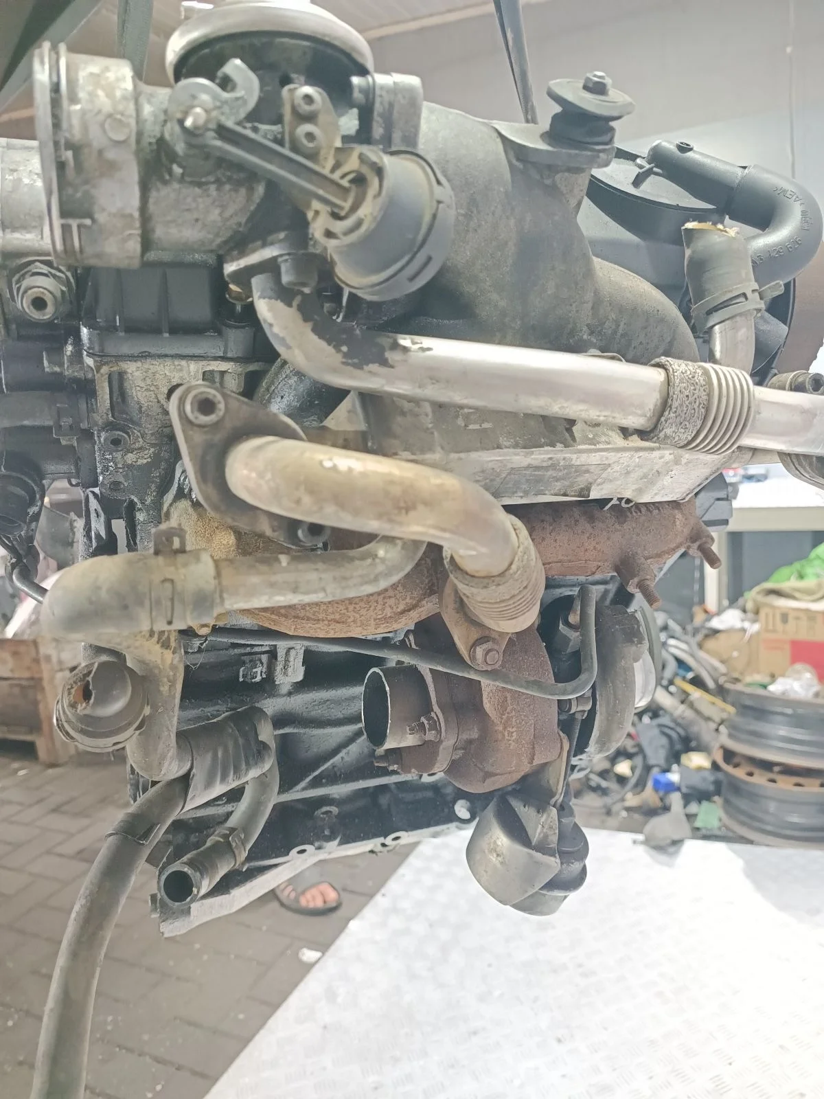 Двигатель BVK Volkswagen Sharan 1 restailing 1.9 Дизель