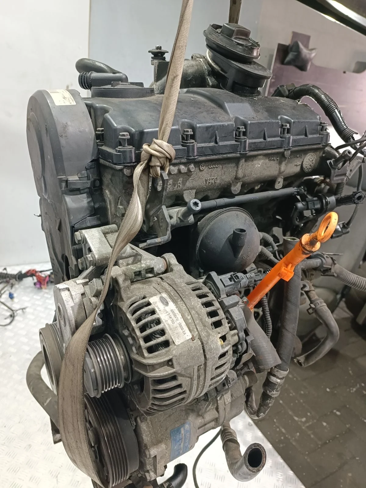 Двигатель AUY Volkswagen Sharan 1 restailing 1.9 Дизель