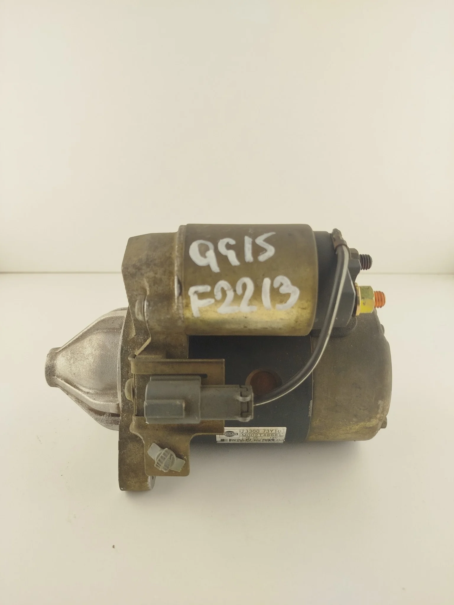 СТАРТЕР NISSAN MAZDA ... QG13-DE QG15-DE QG16-DE QG18-DE ... RASHEEN SUNNY TINO WINGROAD ... WHY11 WQP11 WT10 WY10 ТОЛСТЫЙ 81 ММ 2330073Y10