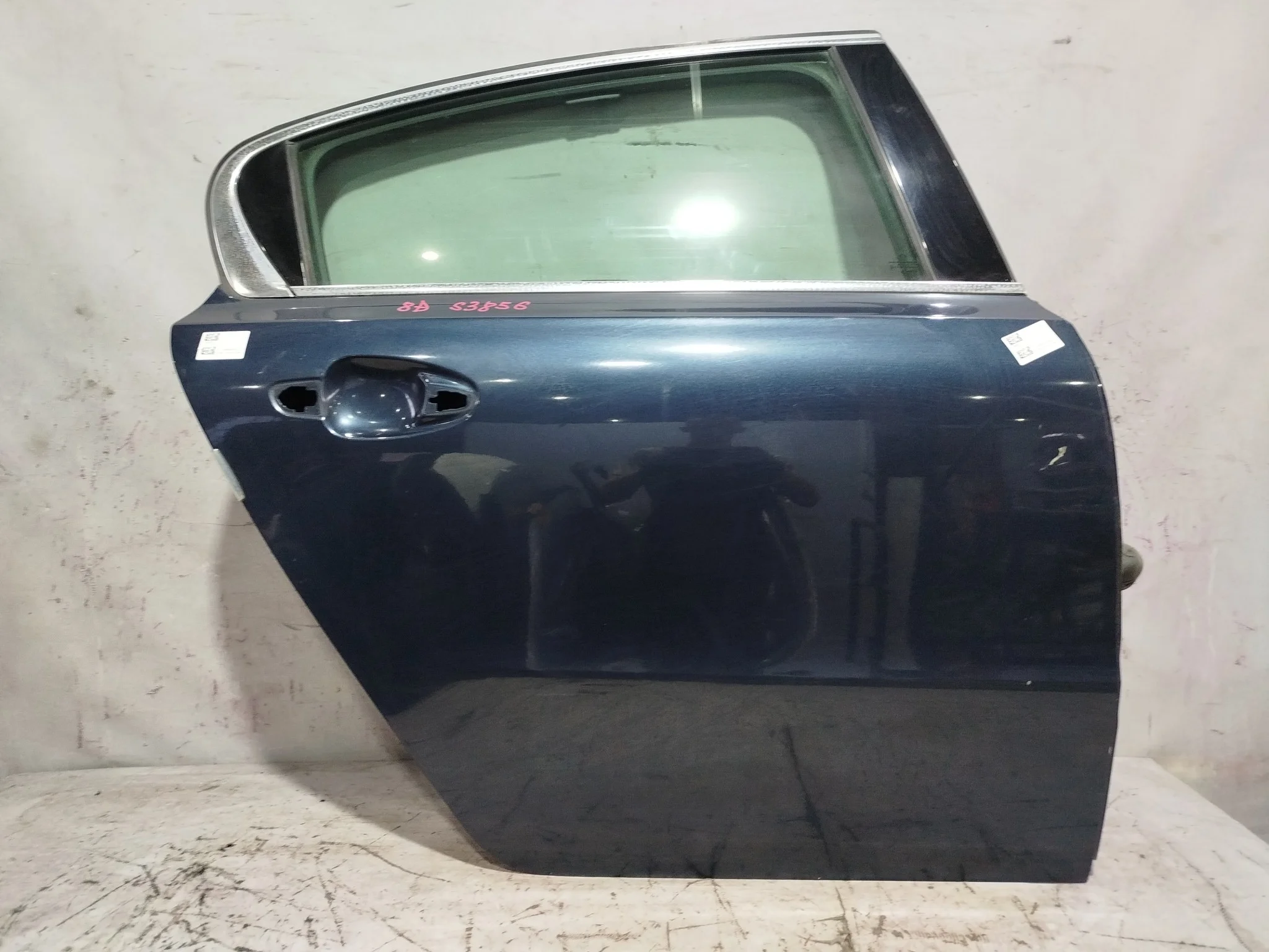 ДВЕРЬ PEUGEOT 508 8D 9008X3 ЗАДНЯЯ ПРАВАЯ SEDAN темно-синий, KGN S3856