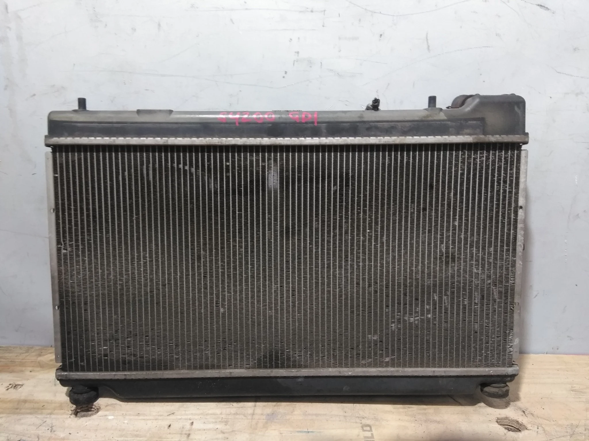 РАДИАТОР ДВИГАТЕЛЯ HONDA L13A L15A FIT GD1 GD2 GD3 GD4 АТМ БОЛЬШОЙ 1 МОДЕЛЬ 2 МОДЕЛЬ 19010PWAJ51 S4200