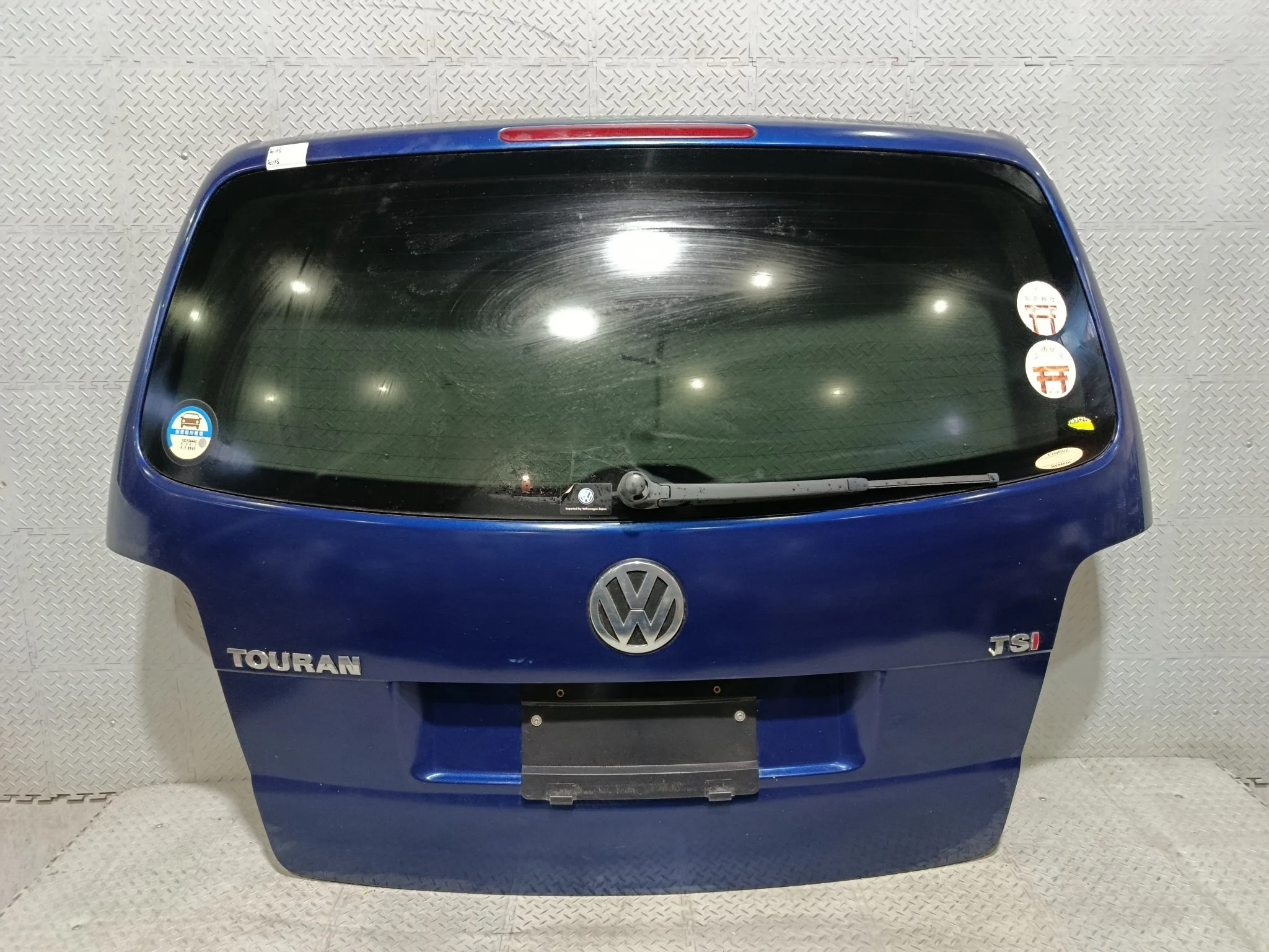 ДВЕРЬ ЗАДНЯЯ VOLKSWAGEN TOURAN 1T1 1T2 1T0827025L синий, D5Q GA332