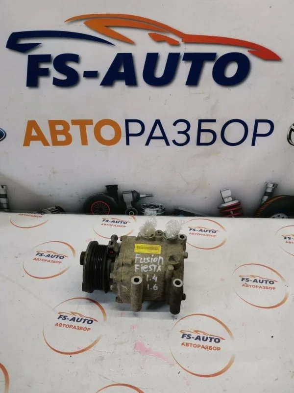 Компрессор кондиционера Ford Fusion 2009 6S6H19D629AA 1.6 FYJA