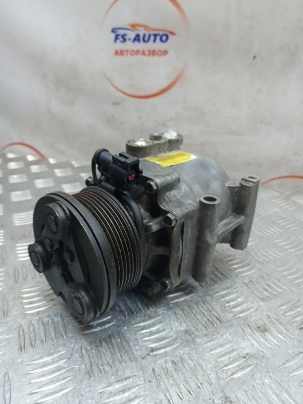Компрессор кондиционера Ford Fusion 2011 6S6H19D629AB ХЕТЧБЕК 1.6 FYJA