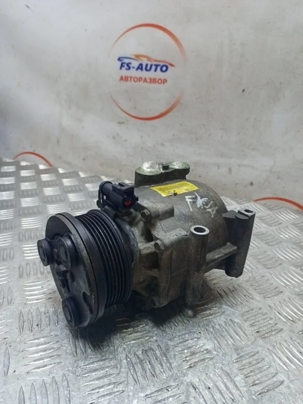 Компрессор кондиционера Ford Fusion 2011 6S6H19D629AB ХЕТЧБЕК 1.6 FYJA
