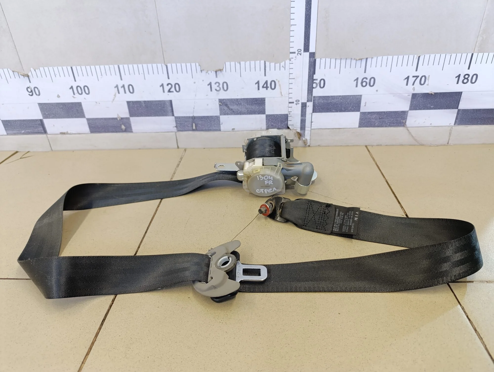 Ремень безопасности с пиропатроном Solaris 2010-2017