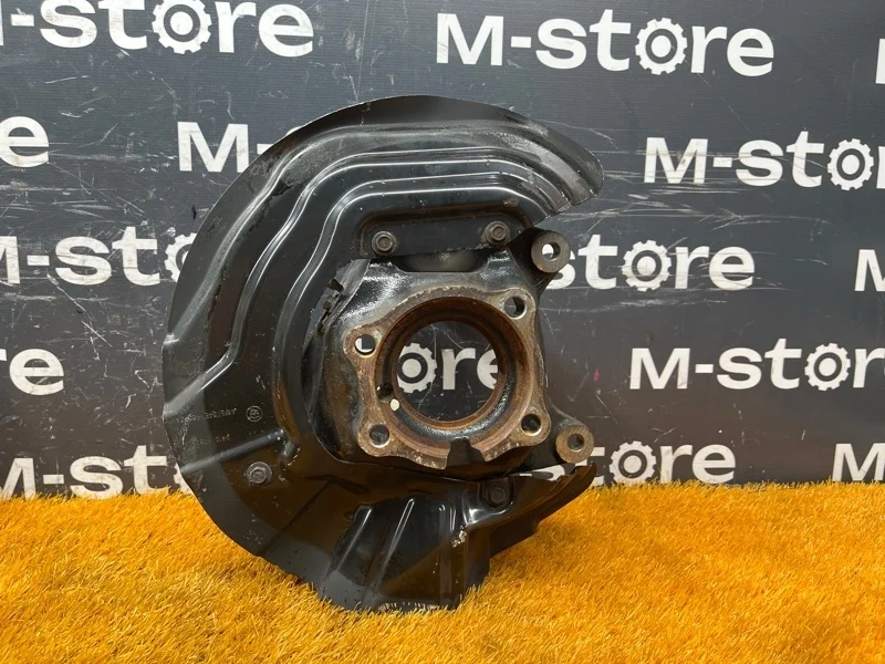 Кулак поворотный Bmw X3 2013 31216855953 F25 N55B30A, передний левый