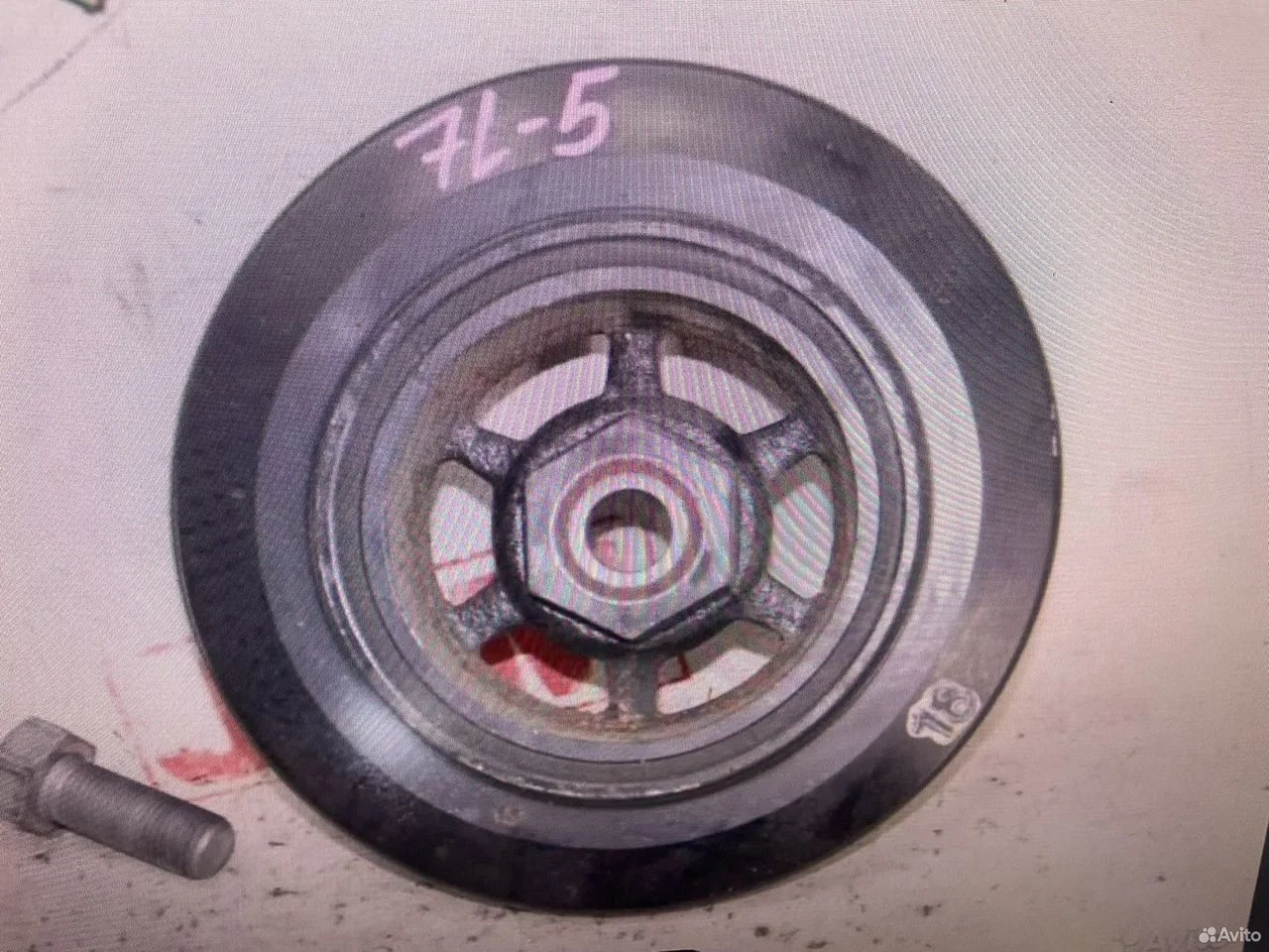 Шкив коленвала vag 022105243d