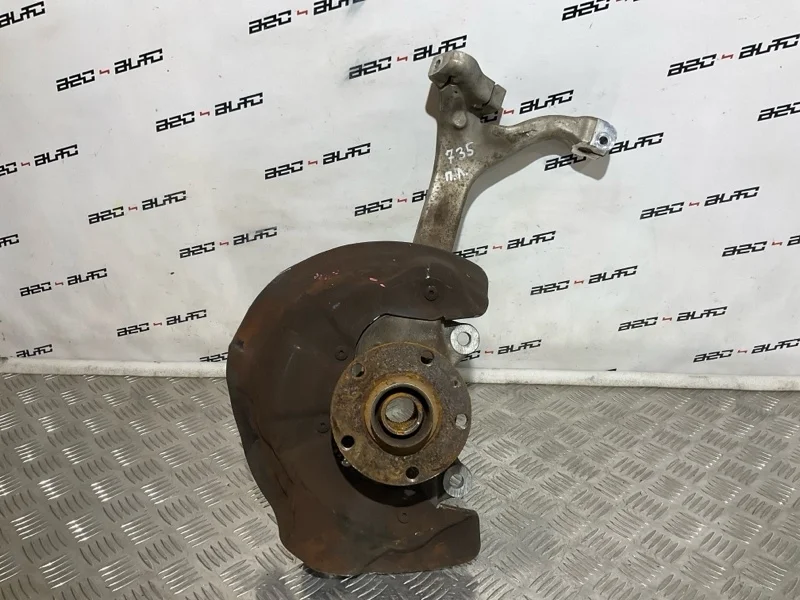 Кулак поворотный Audi A6 Allroad 2008 4F0407254G C6 AUK, передний левый