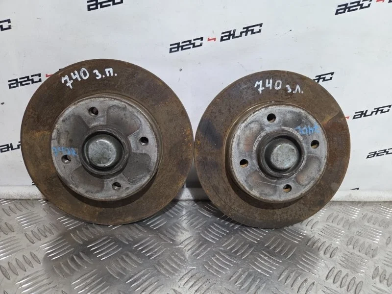 Диск тормозной Citroen C3 2012 424932 2 1.6, задний