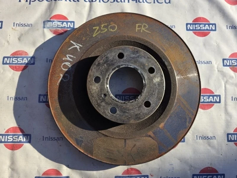 Диск тормозной Nissan Murano 2008 40206EG000 Z50 VQ35DE, передний правый