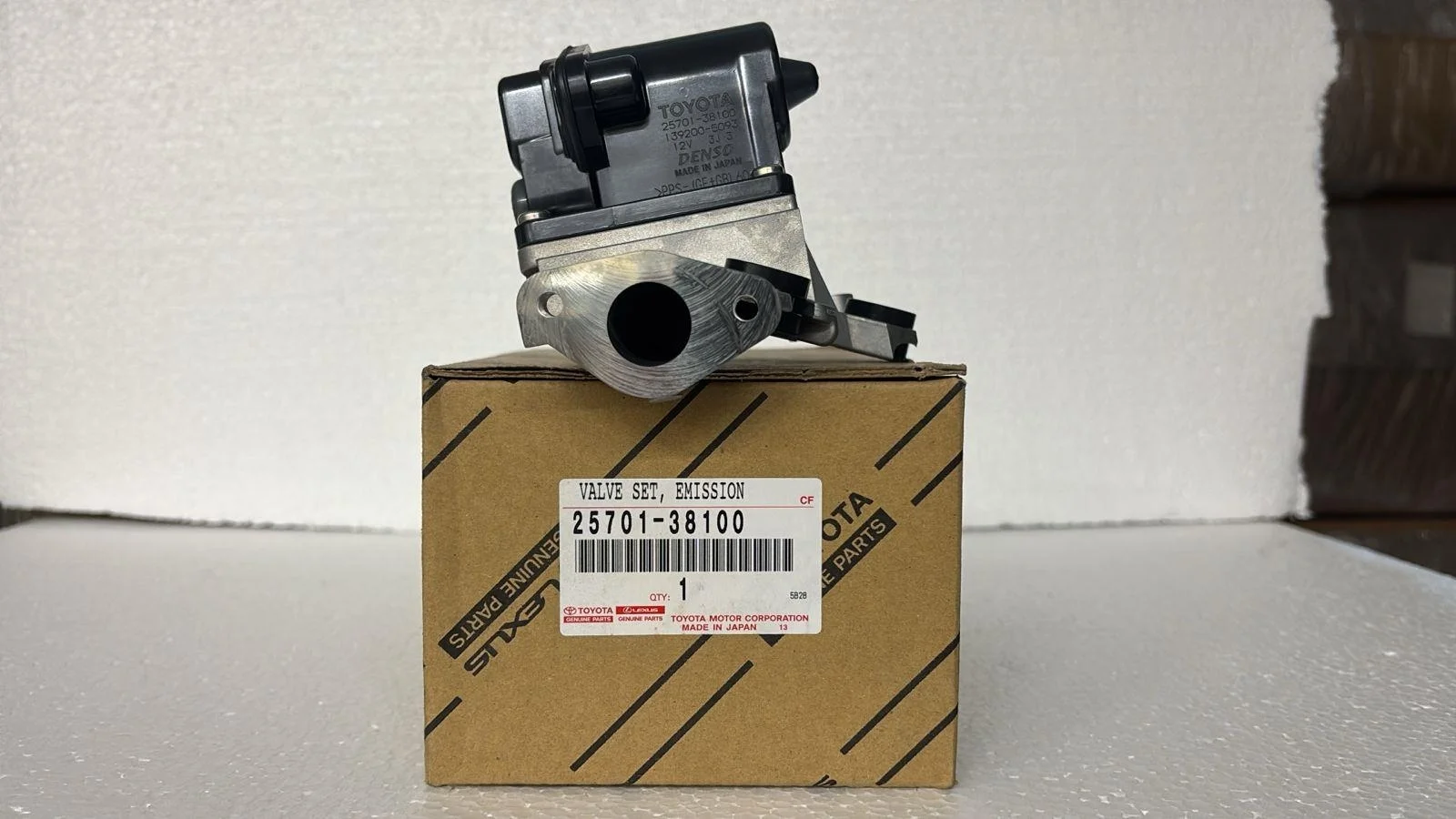 Клапан рециркуляции EGR LC200 Lexus GX460 1UR-FE 4.6