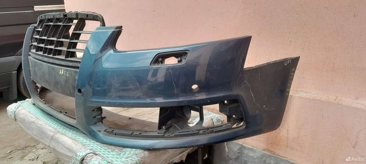 Бампер передний ауди а6 с6.с7 рестайлинг
