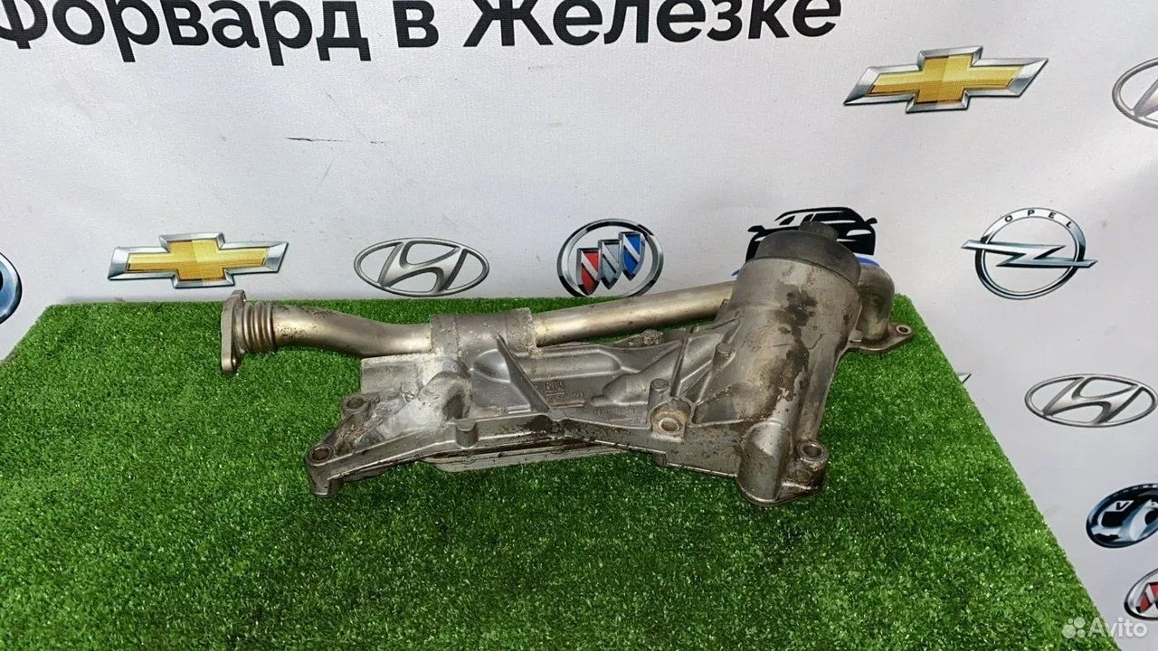 Теплообменник масляного фильтра opel astra
