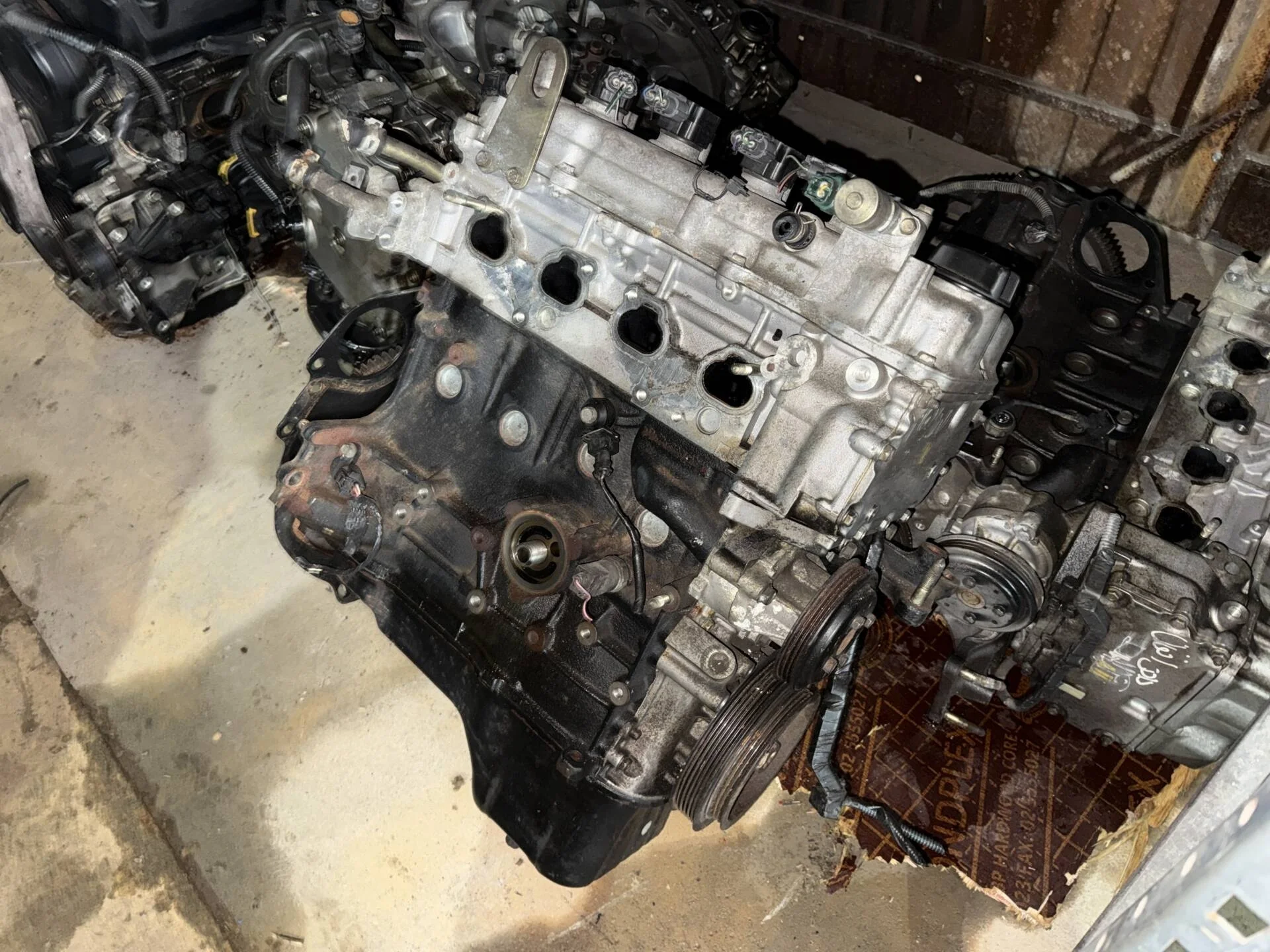 Двигатель Nissan Almera N16 QG18DE 1.8