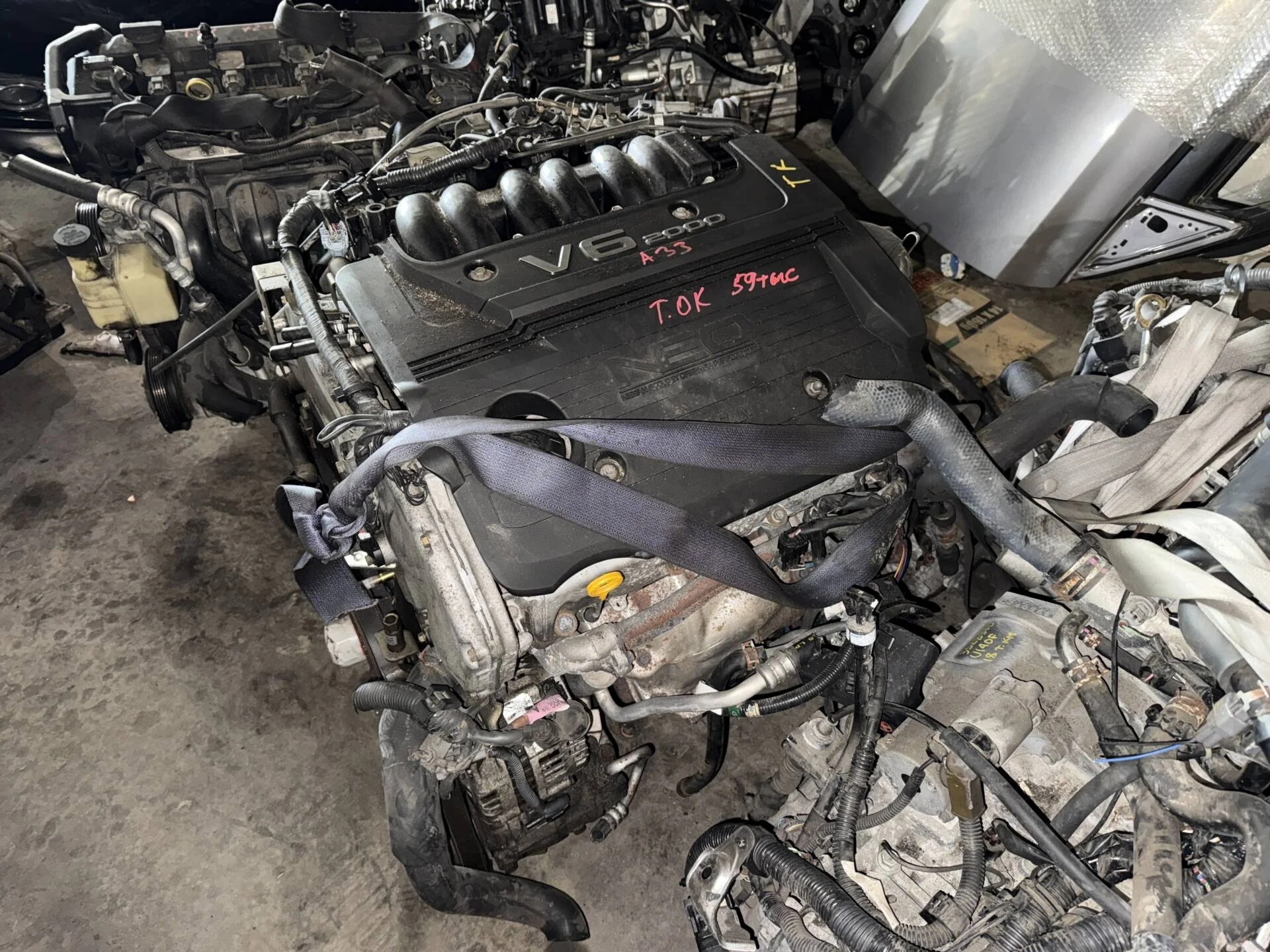 Двигатель в сборе Nissan Maxima A33 VQ20DE