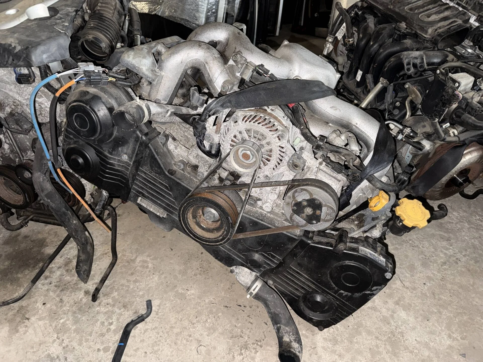 Двигатель Subaru Forester SH5 EJ204 Рестайлинг