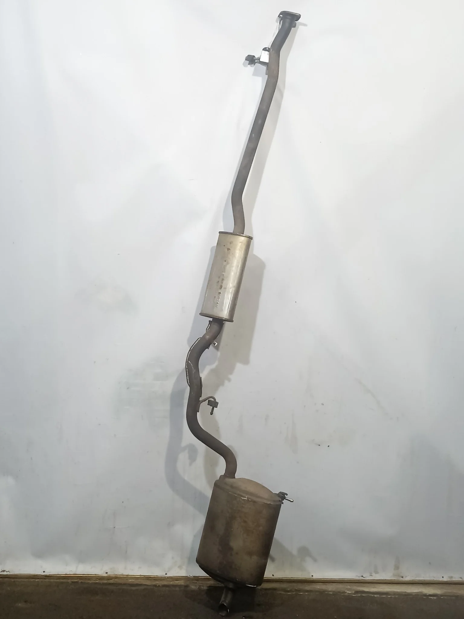 ГЛУШИТЕЛЬ NISSAN X-TRAIL NT31 T31 MR20-DE СРЕДНЯЯ ЧАСТЬ РЕЗОНАТОР БАНКА 2WD 4WD 20100JG01A QE218