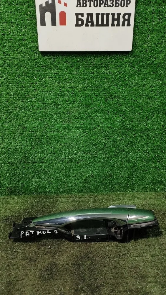 Ручка двери Nissan Patrol 2011 826401BF1A Y62 VK56VD, задняя левая